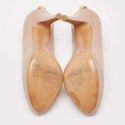 Louis Vuitton Beige Leather Oh Really! Pumps Size 35.5