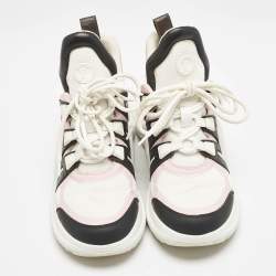 Louis Vuitton Multicolor Leather and Mesh LV Archlight Sneakers Size 39.5