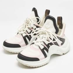 Louis Vuitton Multicolor Leather and Mesh LV Archlight Sneakers Size 39.5