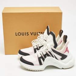 Louis Vuitton Multicolor Leather and Mesh LV Archlight Sneakers Size 39.5