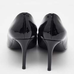 Louis Vuitton Black Patent Leather Ball Pumps Size 38