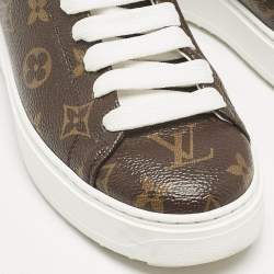 Louis Vuitton Monogram Canvas Time Out Sneakers Size 37