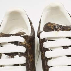Louis Vuitton Monogram Canvas Time Out Sneakers Size 37