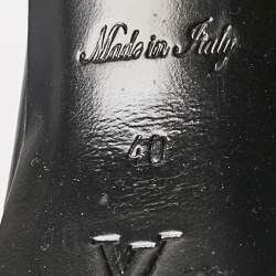 مملوكة مسبقًا صندل لوي فيتون بلاتفورم مونوغرام جاكار أسود سيولويت مقاس 40