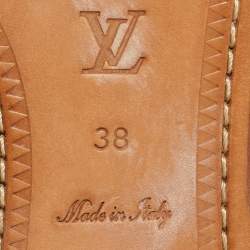 Louis Vuitton Beige Suede Buckle Ankle Boots Size 38