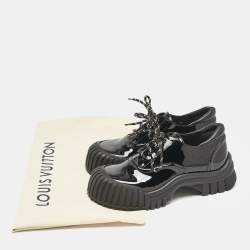 Louis Vuitton Black Patent Leather Ruby Derby Size 39