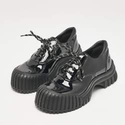 Louis Vuitton Black Patent Leather Ruby Derby Size 39
