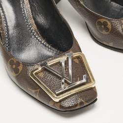 Louis Vuitton Monogram Canvas Medallion Pumps Size 37