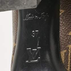 Louis Vuitton Monogram Canvas Medallion Pumps Size 37