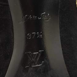 Louis Vuitton Black Suede fetish Pumps Size 37.5