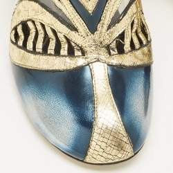 Louis Vuitton Multicolor Infrarouge Glazed Leather Queen Of Hearts Booties Size 38