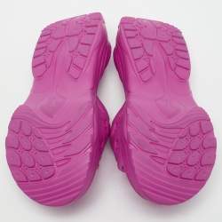 Louis Vuitton Pink Monogram Rubber Pool 55 Comfort Slide Sandals Size 38