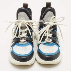 Louis Vuitton Multicolor Leather and Mesh LV Archlight Sneakers Size 38