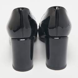 Louis Vuitton Black Patent Leather Madeleine Pumps Size 35.5