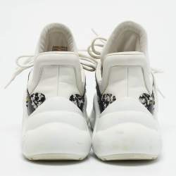 Louis Vuitton Multicolor Tweed and Leather Archlight Sneakers Size 37