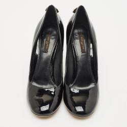 Louis Vuitton Black Patent Leather Oh Really!  Pumps Size 39