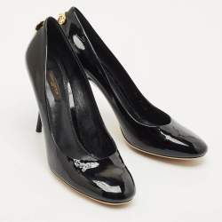 Louis Vuitton Black Patent Leather Oh Really!  Pumps Size 39