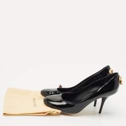 Louis Vuitton Black Patent Leather Oh Really!  Pumps Size 39