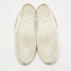 Louis Vuitton Rose Ballerine Damier Azur Tahitienne Bora Bora Sneakers Size 40