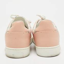 Louis Vuitton Rose Ballerine Damier Azur Tahitienne Bora Bora Sneakers Size 40