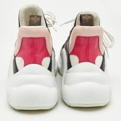 Louis Vuitton Multicolor Leather and Mesh Archlight Sneakers Size 39