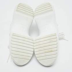 Louis Vuitton White/Brown Monogram Canvas and Leather Archlight Sneakers Size 38