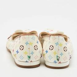 Louis Vuitton Multicolore Monogram Canvas Ballet Flats Size 38.5