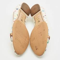 Louis Vuitton Multicolore Monogram Canvas Ballet Flats Size 38.5