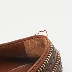 Louis Vuitton Brown Leather Tomboy Richelieu Oxfords Size 39