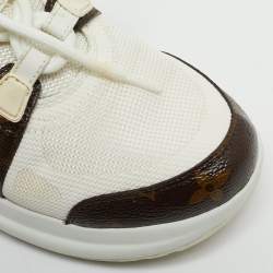 Louis Vuitton Brown Monogram Canvas and Mesh Archlight Sneakers Size 37