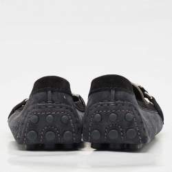 Louis Vuitton Tricolour Suede Oxford Loafers Size 39
