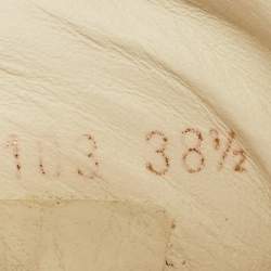 Louis Vuitton Cream Suede and Nubuck Leather Cliff Top Sneaker Boots Size 38.5