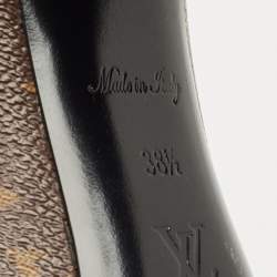 Louis Vuitton Brown Monogram Canvas Madeleine Pumps Size 38.5 