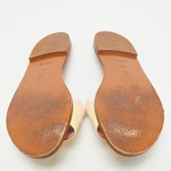 Pre Owned حذاء سلايد فلات لوى فيتون مونوجرام متنوع الألوان بقماش لوك إت باي ذا بول مقاس 39