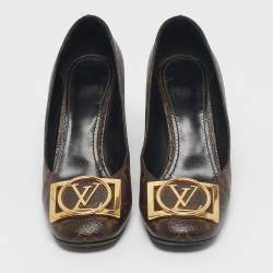 Pre Owned Louis Vuitton Monogram Canvas Madeleine Pumps Size 39