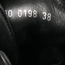 Pre Owned حذاء رياضي لوي فيتون بلاك ميش وقماش مونوغرام كانفاس أركلايت مقاس 38.5