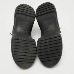 Pre Owned حذاء رياضي لوي فيتون بلاك ميش وقماش مونوغرام كانفاس أركلايت مقاس 38.5