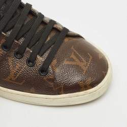 Pre Owned Louis Vuitton Monogram Canvas Frontrow Sneakers Size 37.5