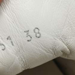 Pre Owned Louis Vuitton Tricolor Leather and Monogram Canvas Archlight Sneakers Size 38