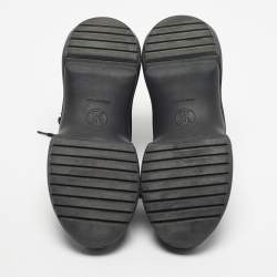 Pre Owned Louis Vuitton Brown/Black Monogram Canvas And Leather Archlight Sneakers Size 38.5