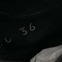 Pre Owned Louis Vuitton Multicolor Monogram Canvas and Leather Laureate Ankle Length Boots Size 36