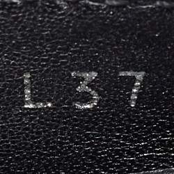 مملوكة مسبقًا حذاء لوفرز لوي فيتون سليب أون غلوريا جلد مونوغرامي أسود مقاس 38