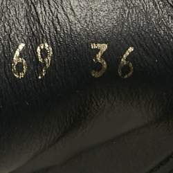 مملوكة مسبقًا حذاء رياضي لوي فيتون فرانتروا جلد لامع وقماش مونوغرام بني/أسود مقاس 36