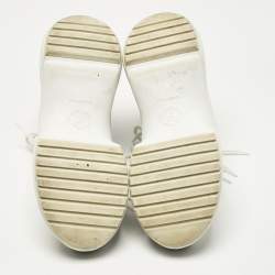 Pre Owned Louis Vuitton Multicolor Leather and Mesh Archlight Lace Up Sneakers Size 37.5