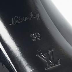 Pre Owned Louis Vuitton Black Patent Leather Madeleine Pumps Size 39