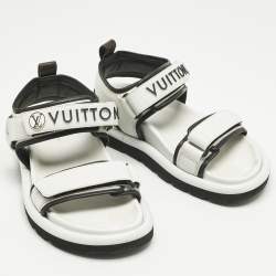 مملوكة مسبقًا صندل لوي فيتون أرككيد جلد وقماش متعدد الألوان مقاس 37