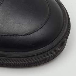 مملوكة مسبقًا Louis Vuitton Black Leather Stellar Low Top Sneakers Size 39