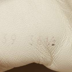 Pre Owned Louis Vuitton White/Brown Mesh and Monogram Canvas Archlight Sneakers Size 36.5