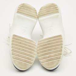 Pre Owned Louis Vuitton Multicolor Leather and Mesh Archlight Lace Up Sneakers Size 37.5