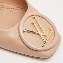 Pre Owned Louis Vuitton Beige Leather Madeleine Pumps Size 39
